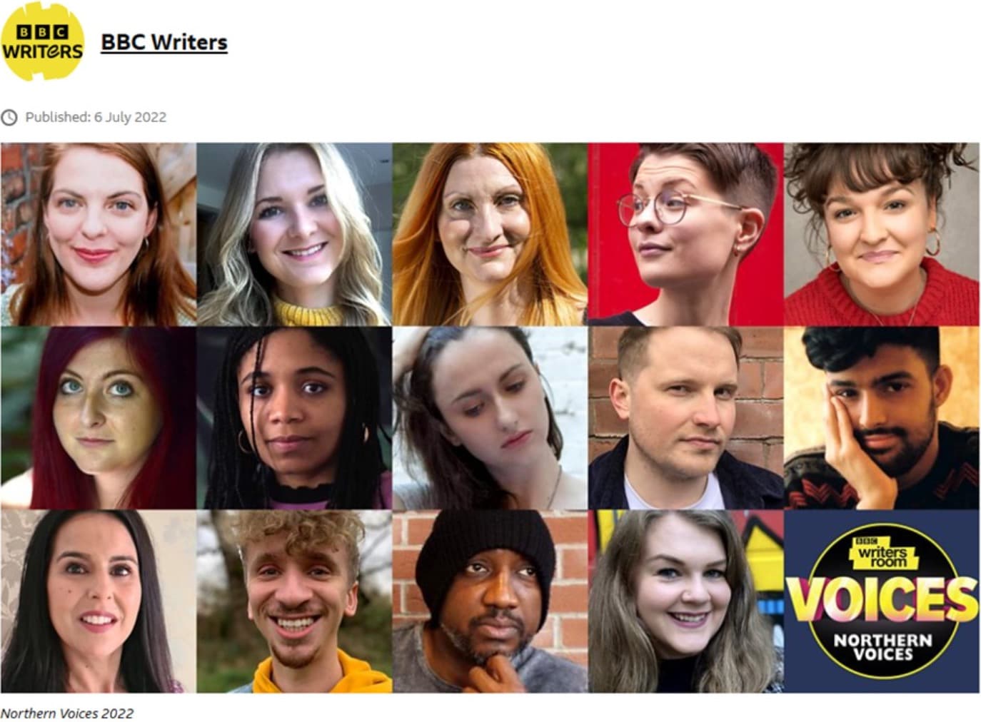 BBC Northern Voices artwork